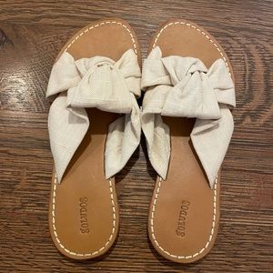 Soludos Flax Bow Sandals